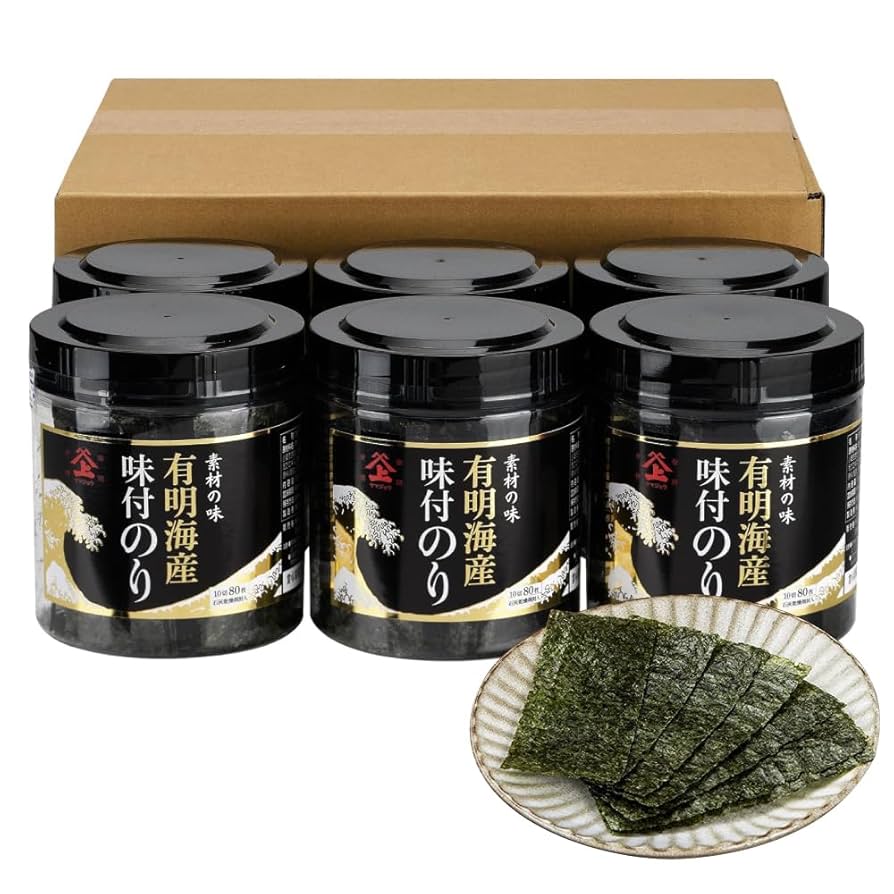 有明海産　焼海苔 Amazon | ICSselection 有明海産 焼き海苔 全形 30枚 イクス